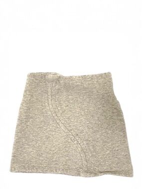 Marni Light Gray Fleece Lined Skirt 4T